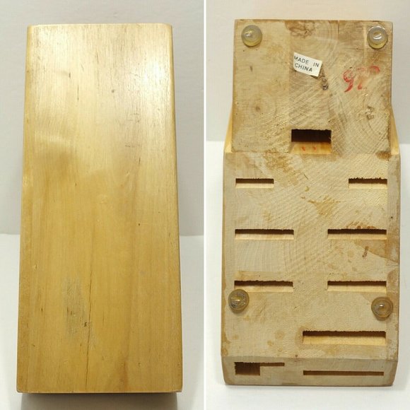 *SOLD* 14 ZWILLING J.A. HENCKELS 10 Slot Knife Block 4116E1M - Picture 4 of 10